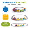 image:imageiPlay iLearn Toddler Train Toy Set for Ages 13 24 Kids Electronic Steam Train Tracks Magnetic Construction Trucks Light Sound Musical Choo Choo Train Birthday Gift for 12 18 Months Boys Girls