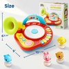 image:imageiPlay iLearn Baby Musical Toys for Toddlers 13 Infant Tummy Time Music Dancing Toy Electronic Piano Keyboard Playset Sensory Light Sound 1st Birthday Gift 12 18 Month One 2 Year Old Boy Girl Kid