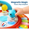 image:imageiPlay iLearn Baby Musical Toys for Toddlers 13 Infant Tummy Time Music Dancing Toy Electronic Piano Keyboard Playset Sensory Light Sound 1st Birthday Gift 12 18 Month One 2 Year Old Boy Girl Kid