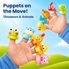 image:imageiPlay iLearn Farm Train Toy Set for Toddlers 13 Kids Steam Musical Train  12pcs Dinosaur Animal Finger Puppets Matching Sorting Montessori Learning Birthday Gift for 18 Months Ages 24 Boys Girls