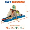 image:imageiPlay iLearn Kids Tabletop Basketball Toy Battle Board Game Age 35 68  Desktop Shooting Ball Dartboard Toys Fun Famliy Party Target Dart Game Cool Birthday Gifts for 47 812 Yr Child Boy Girl