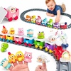 image:imageiPlay iLearn Farm Train Toy Set for Toddlers 13 Kids Steam Musical Train  12pcs Dinosaur Animal Finger Puppets Matching Sorting Montessori Learning Birthday Gift for 18 Months Ages 24 Boys Girls