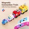 image:imageiPlay iLearn Baby Stacking Nesting Car Toy Toddler Montessori Vehicle Set  4 in 1 Infant Push Go Car Magnetic Crawling Sensory Toy w Light Sound 1st Birthday Gift for 18 Month Ages 2 3 Boy Girl Kid