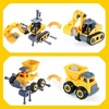 image:imageiPlay iLearn Boys Construction Truck Toys Kids Take Apart Vehicles Playset WScrewdriver Digger Excavator Dump Trucks Kids Birthday Gifts for 3 4 5 6 Year Olds Toddlers Girls Children