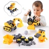 image:imageiPlay iLearn Boys Construction Truck Toys Kids Take Apart Vehicles Playset WScrewdriver Digger Excavator Dump Trucks Kids Birthday Gifts for 3 4 5 6 Year Olds Toddlers Girls Children