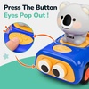 image:imageiPlay iLearn Press to Go Car Toys for Toddler 13 Baby Animal Racing Cars  Infant Push Go Pull Back Vehicle Playset 1st Birthday Gifts Stuffers for 12 18 Months One 1 2 3 Year Old Boy Girl Child Kids
