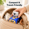image:imageiPlay iLearn Press to Go Car Toys for Toddler 13 Baby Animal Racing Cars  Infant Push Go Pull Back Vehicle Playset 1st Birthday Gifts Stuffers for 12 18 Months One 1 2 3 Year Old Boy Girl Child Kids